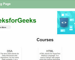 HTML, CSS and Javascript  